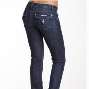 Hudson Blue Straight Cut Jeans Size 28 Dark